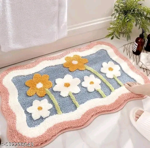Microfiber super soft anti sleep doormats bathmats for indore home entrance/